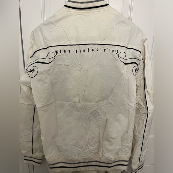 Gsus Sindustries white jacket men large lined - Picture 4 of 5